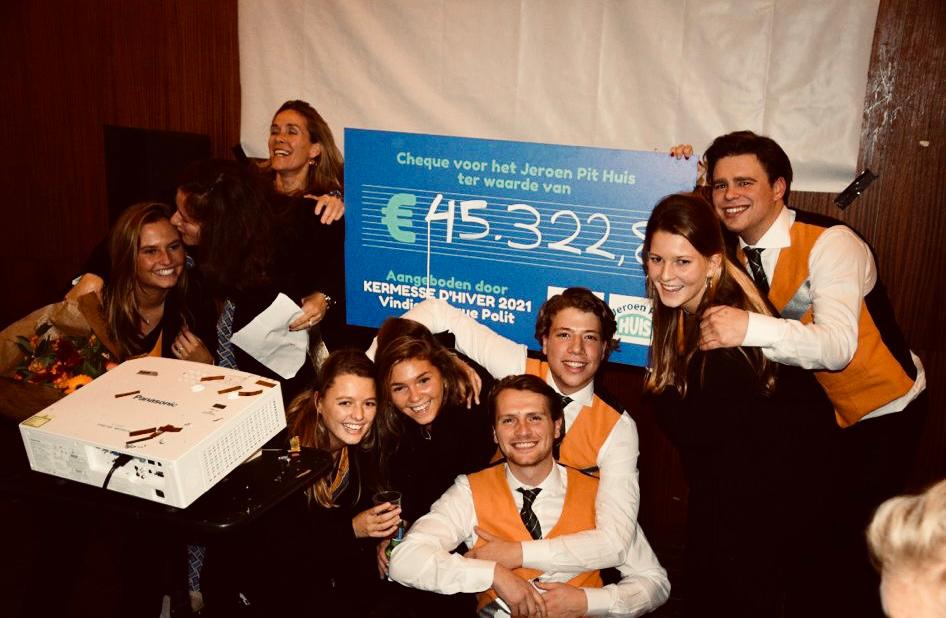 Vindicat studenten halen ruim 50.000 euro op voor Het Jeroen Pit Huis!